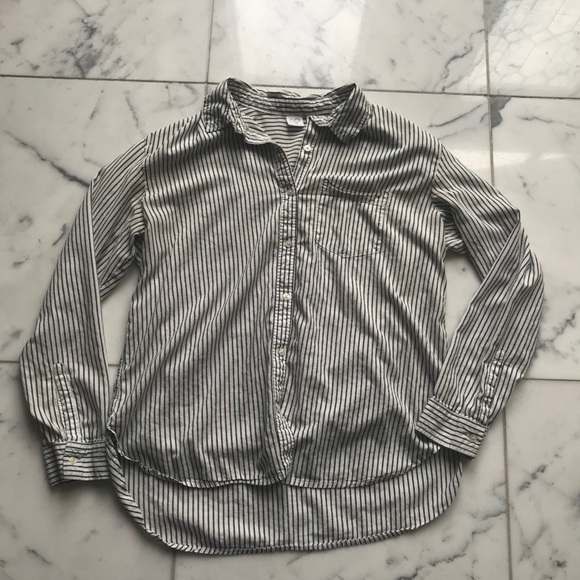 BP Stripped Button-Up Shirt - Picture 1 of 3